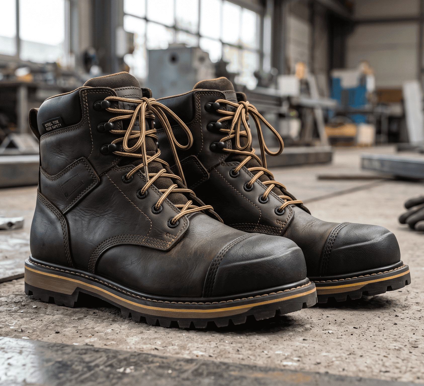Sepatu Boots Safety/Besi